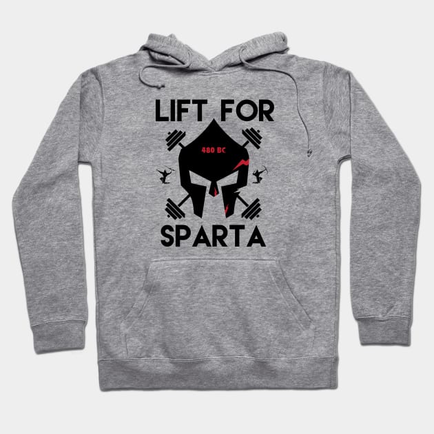 Lift for Sparta Hoodie by AzMcAarow